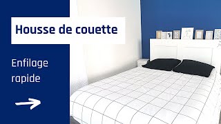 Enfiler rapidement sa housse de couette [upl. by Htebzil]