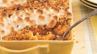 Thanksgiving Recipe Classic Sweet Potato Casserole  Southern Living [upl. by Chavez378]