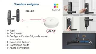 Conozca la cerradura inteligente EZVIZ [upl. by Hike]