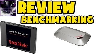 SanDisk SSD 128gb amp Memory Vault 8gb  Review  Benchmarking [upl. by Rafaelof]