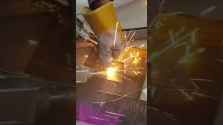 Dual wire feeding handheld laser welding machine laserweldingmachine welder welding [upl. by Zendah]