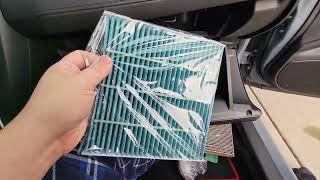 10th Gen Honda Civic Cabin Air Filter Change FK8 Type R [upl. by Sherj]