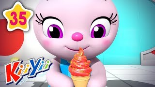 Ice Cream Song  Plus More Nursery Rhymes  by KiiYii  Nursery Rhymes amp Kids Songs  ABCs and 123s [upl. by Albrecht]