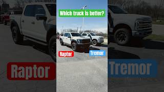 2024 F150 Raptor R vs 2024 F350 Tremor which is the best truck [upl. by Dorey]