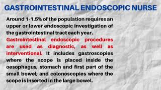 Nurse EndoscopistRole of Nurse in Endoscopy career opportunities in Endoscopy Part 1 Malayalam ￼ [upl. by Viquelia283]