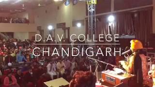 Satinder Sartaaj  Live DAV College Chandigarh  2 March 2019 [upl. by Art]