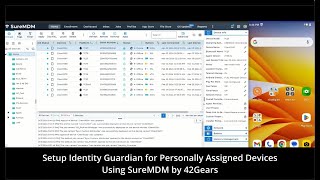 Implementing Identity Guardian using SureMDM by 42Gears  Zebra [upl. by Mendoza]