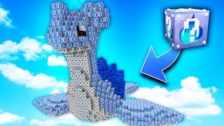 DUELO DE LUCKY BLOCKS en POKEMON LAPRAS GIGANTE Minecraft [upl. by Joly]