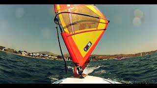 Learn To Windsurf  Gybing [upl. by Einittirb644]