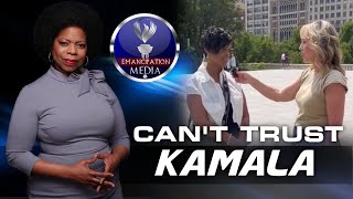 A Sista Says She Doesnt Know If Kamala Can Be Trusted To Be President [upl. by Ahsaeyt953]