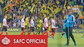 Behind The Scenes Watford v Sunderland [upl. by Rame413]