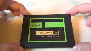 FR Déballage et présentation du SSD OCZ Agility 3 120 Go [upl. by Ekenna91]