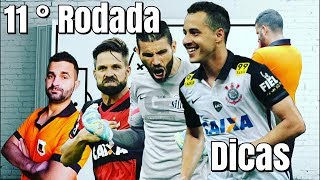 CARTOLA FC 2017  11 RODADA DICAS [upl. by Ayala326]