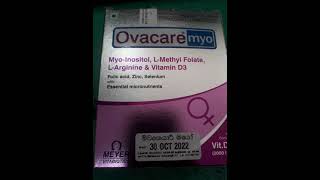 Ovacare myo pregnancy vitamin  srilanka [upl. by Sllew675]