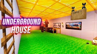 I Built UNDERGROUND House in Minecraft [upl. by Alyosha]