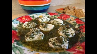 FAST NEW YEARS EVE APPETIZER MARINATED GOAT CHEESE  QUICK AND DELICIOUS [upl. by Lyrred]