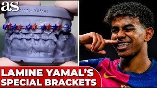 WATCH inside the creation of LAMINE YAMALS special BRACKETS for EL CLASICO [upl. by Arraes]