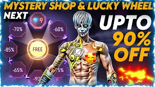 FREE FIRE NEXT MYSTERY SHOP  FREE FIRE NEXT LUCKY WHEEL  NEXT MYSTERY SHOP  NEXT LUCKY WHEEL [upl. by Saraann880]