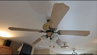 52quot Hampton Bay Vineyard Ceiling Fan [upl. by Alver]