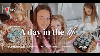 OCTOBER VLOG  DAY IN THE LIFE  OUR RETURN TO YOUTUBE  AUTUMN BAKING amp FAILED TRIP TO BampM [upl. by Htiekal]