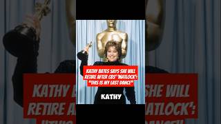 Kathy Bates Says She Will Retire After CBS’ ‘Matlock adriannepalicki danverssisters davidbeador [upl. by Anahsat]