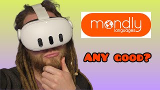 Mondly Review VR Language Learning [upl. by Knoll]