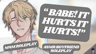 ASMR RP Your Boyfriend is in Pain M4M REVERSE COMFORT WHOLESOME COMFORTING [upl. by Nordine534]