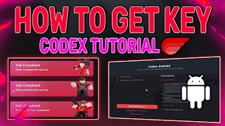 How To Get Codex Mobile Roblox ExploitExecutor Key  Free Roblox iOSAndroid Executor [upl. by Doolittle386]