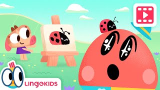 BABY BOT 🤖 Ladybug 🎨🐞 Cartoons for Kids  Lingokids [upl. by Nelrah]