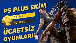 PS PLUS EXTRA amp DELUXE EKİM ÜCRETSİZ OYUNLARI PS PLUS EKİM 2024 OYUNLARI PS PLUS OYUNLARI [upl. by Lettie]