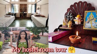 My hostel room tour Tezpur University [upl. by Aronle]