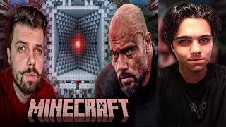 QUAL É A MELHOR PORTA do MINECRAFT BALESTRIN vs VINICCIUS 13  REACT BB100GAMES [upl. by Stanislaw]