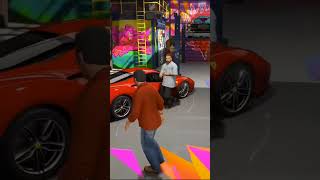 MICHAEL STEAL LUXURY CARS😧video ytshorts shorts gaming [upl. by Ahsiki13]