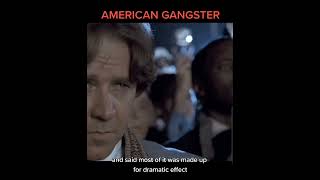 AMERICAN GANGSTER FUN FACT shorts [upl. by Ecirbaf405]