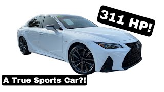 2023 Lexus IS 350 F Sport 35 POV Test Drive amp Review [upl. by Alphard]