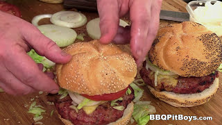 How to Grill Bacon Brisket Burgers  Recipe [upl. by Richardo]