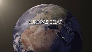 Europas delar Östra Europa Trailer 1807KM [upl. by Naman540]