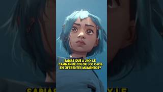 Sabias Esto de JINX en ARCANE arcane leagueoflegends netflix jinx shorts [upl. by Edrock908]