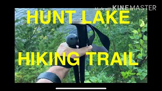 HUNT LAKE Hiking Trail Whiteshell Provincial Park Manitoba [upl. by Furlani611]