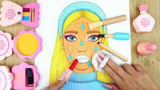 ASMR Makeup for Princess with WOODEN COSMETICS 💄 Makeup tutorial [upl. by Eonak]