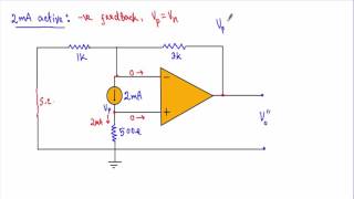 OPAMP Circuit  Example 6 [upl. by Lillith148]