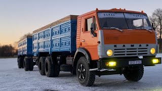 Камаз 53212 зима 2024 модель на ру kamaz rc 112 scale truck [upl. by Mauretta90]