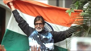 Amitabh Bachchan Sings National Anthem At The Eden Gardens  IND vs PAK World T20 2016 [upl. by Ness443]