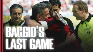 Roberto Baggios last game  AC Milan 42 Brescia  Full Match 200304 [upl. by Fernand]