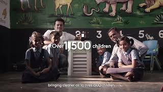 Otrivin helps India’s School Children Breathe Cleaner by Transforming Toxic Air into Pencils [upl. by Doownil]