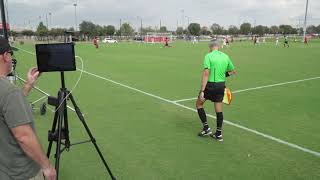 Minnesota United U15 MNUFC vs FC Dallas  part of game [upl. by Ymmac]