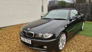 BMW 3 Series M Sport 22L Petrol Automatic Convertible [upl. by Chiquia]