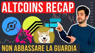 🚨 NON ABBASSARE LA GUARDIA ORA 🚨 BITCOIN  ALTCOINS time sensitive [upl. by Lisan]