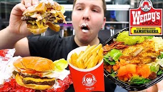 Wendys • MUKBANG [upl. by Guillaume]