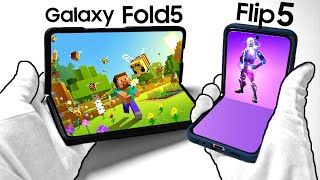 Samsung Galaxy Z Fold 5 amp Flip 5 Unboxing  Next Gen Foldable Smartphones [upl. by Payton]